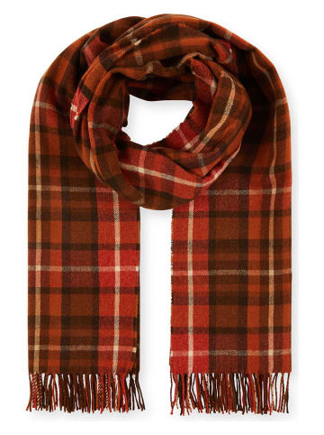 Lanerossi Wollschal in Rot/ Orange - (L)200 x (B)65 cm