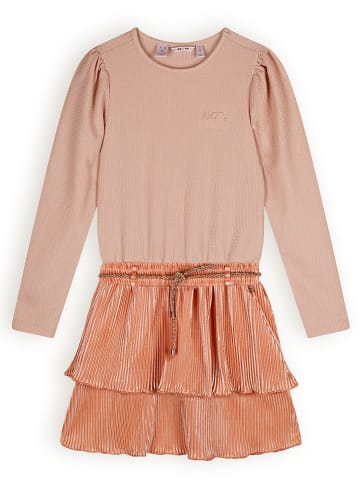 NONO Kleid "Moran" in Rosa/ Orange