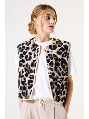 Garcia Dwustronna kamizelka w kolorze beżowo-czarnym