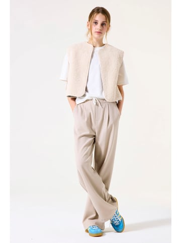 Garcia Dwustronna kamizelka w kolorze beżowo-czarnym