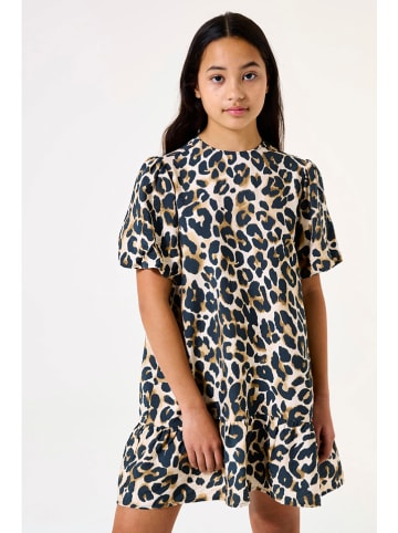 Garcia Sukienka w kolorze beżowo-czarnym