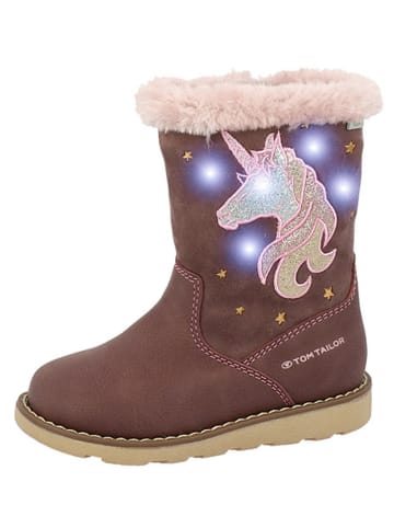 Tom Tailor Boots in Altrosa