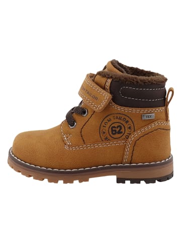 Tom Tailor Boots in Hellbraun
