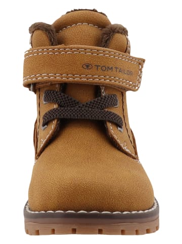 Tom Tailor Boots in Hellbraun