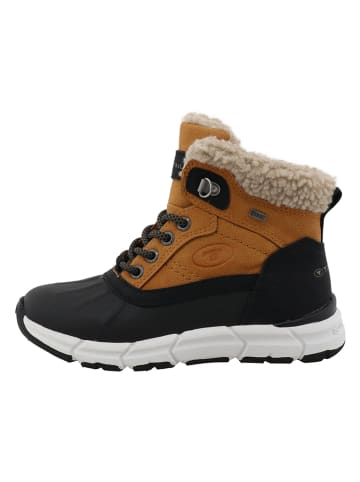 Tom Tailor Winterboots lichtbruin/zwart
