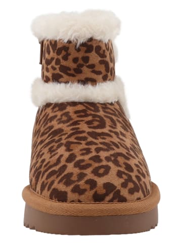 Tom Tailor Boots lichtbruin/zwart