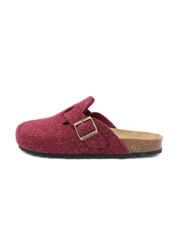 billowy Pantoffels bordeaux