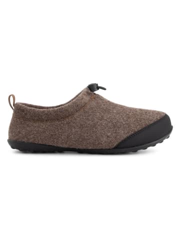 TRAVELIN' Pantoffels "Back2Home" lichtbruin