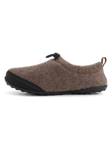 TRAVELIN' Pantoffels "Back2Home" lichtbruin