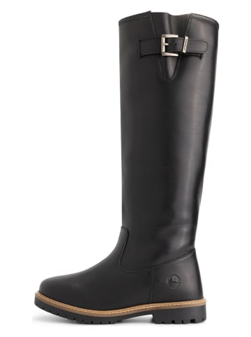 TRAVELIN' Leder-Stiefel "Dannemare" in Schwarz