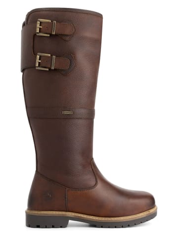 TRAVELIN' Leren laarzen "Denali" bruin