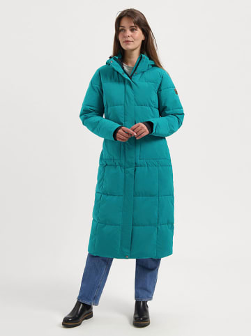 TRAVELIN' Wintermantel turquoise