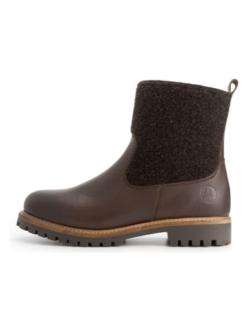 TRAVELIN' Leder-Boots "Gotaland" in Braun
