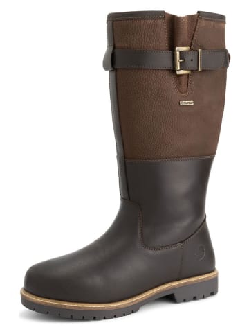 TRAVELIN' Leren laarzen "Grimdalen" bruin