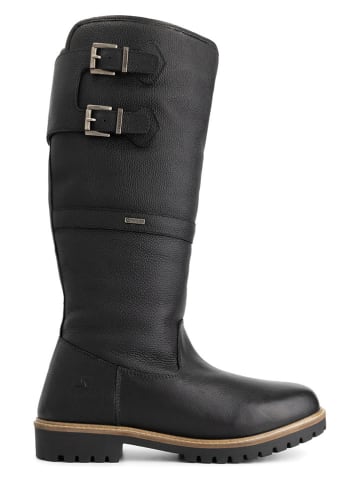 TRAVELIN' Leren laarzen "Kodiak" zwart