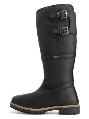 TRAVELIN' Leren laarzen "Kodiak" zwart