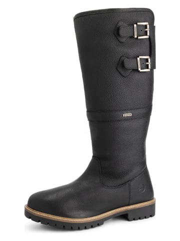 TRAVELIN' Leren laarzen "Kodiak" zwart