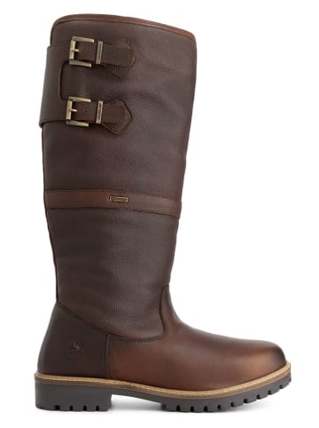 TRAVELIN' Leren laarzen "Kodiak" bruin