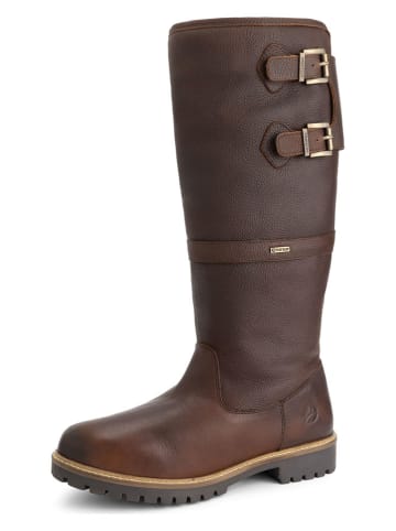 TRAVELIN' Leren laarzen "Kodiak" bruin