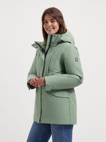 TRAVELIN' Winterjas groen