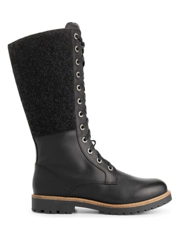 TRAVELIN' Leder-Stiefel "Struve" in Schwarz