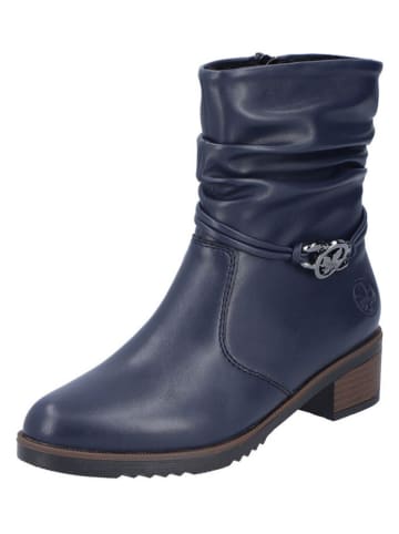 rieker Enkellaarzen donkerblauw