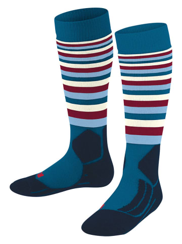 Falke Funktionssocken "Intermediate Stripes" in Blau