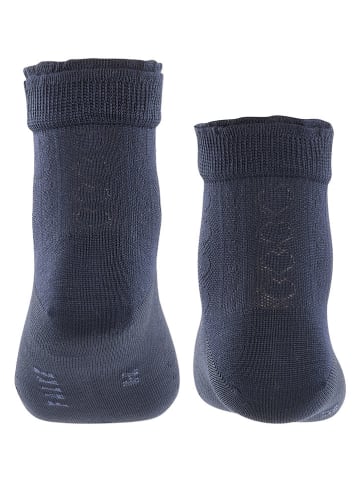 Falke Skarpety "Romantic Net" w kolorze granatowym