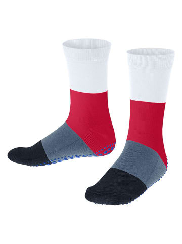 Falke Socken "Summer" in Weiß/ Rot