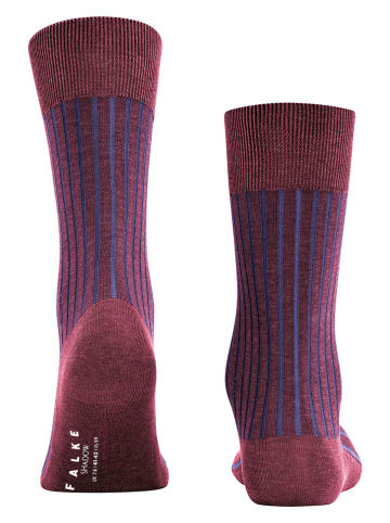 Falke Socken "Shadow" in Bordeaux