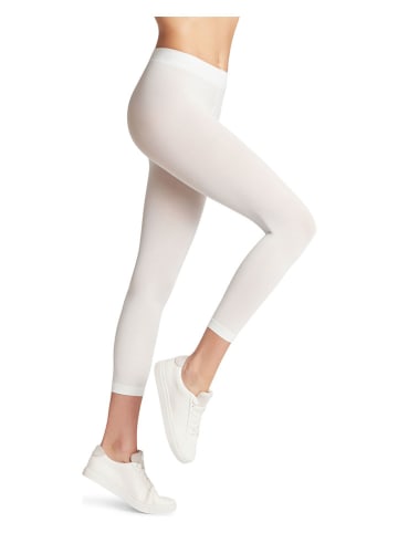 Falke Legginsy "Pure Matt" w kolorze białym - DEN 50
