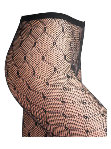 Falke Strumpfhose "Diamond Net" in Schwarz