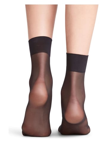 Falke Sokken "Pure Matt" zwart