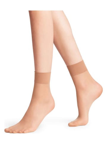 Falke Skarpety "Pure Matt" w kolorze beżowym
