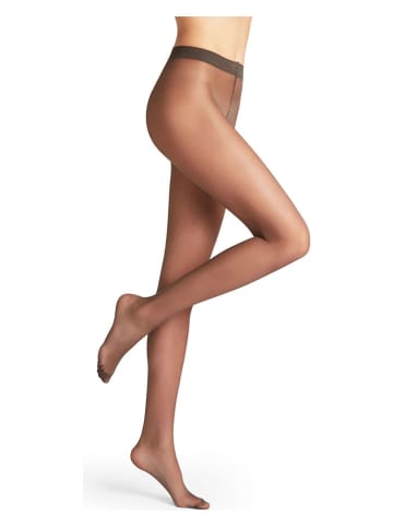 Falke Strumpfhose "Pure Matt" in Braun - DEN 20
