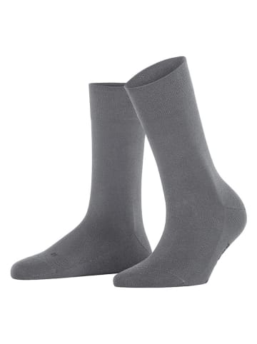Falke Socken "Sensitive New York" in Grau