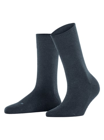Falke Socken "Sensitive New York" in Blau