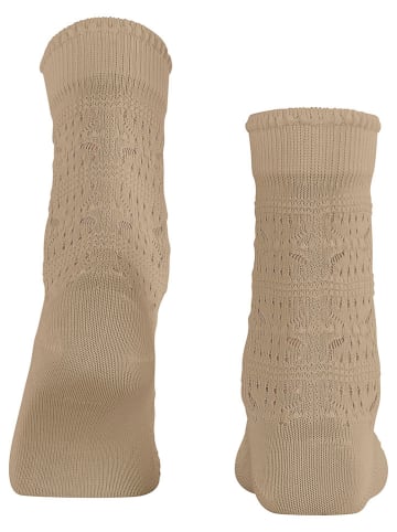 Falke Sokken "Granny Square" beige