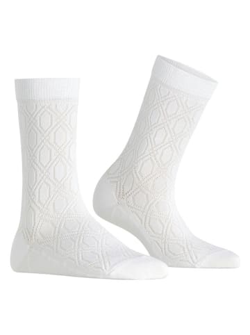 Falke Skarpety "Evolute" w kolorze białym