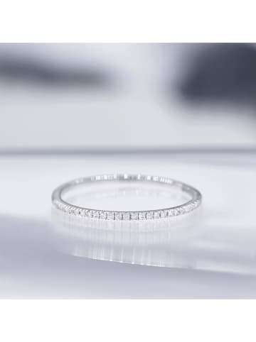 CARATELLI Weißgold-Ring "Simply you" mit Diamanten