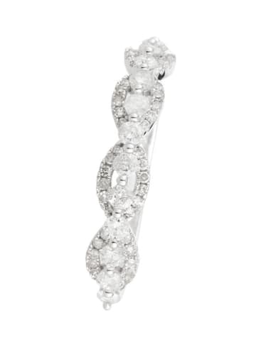 CARATELLI Witgouden ring "Sirabe" met diamanten