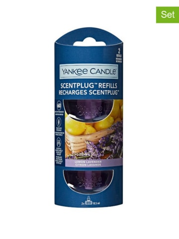 Yankee Candle 2er-Set: Lufterfrischer-Nachfüllungen - Lemon Lavender - 18,5 ml