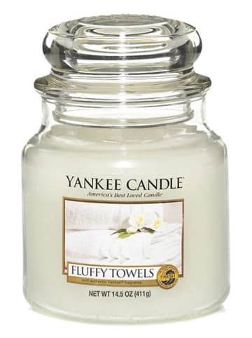 Yankee Candle Duftkerze "Fluffy Towels" - 411 g