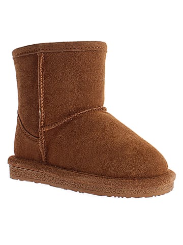 Gooce Leren winterboots "Ethel Toddler" lichtbruin