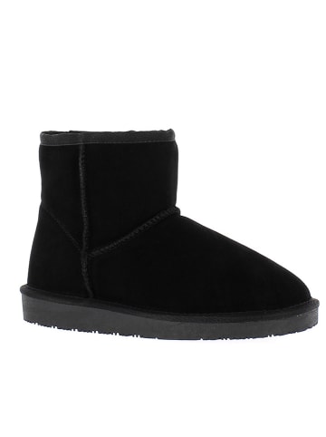 Gooce Leren winterboots "Thimble" zwart