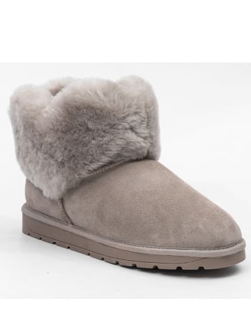 Gooce Leren winterboots "Fury" grijs