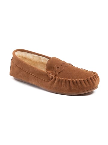 Gooce Mocassins "Malika" lichtbruin