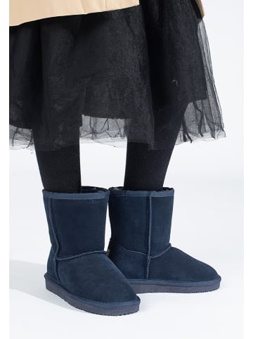 Gooce Leren winterlaarzen "Skiddaw" donkerblauw