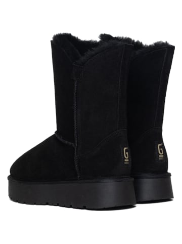 Gooce Leren winterlaarzen "Breezy" zwart