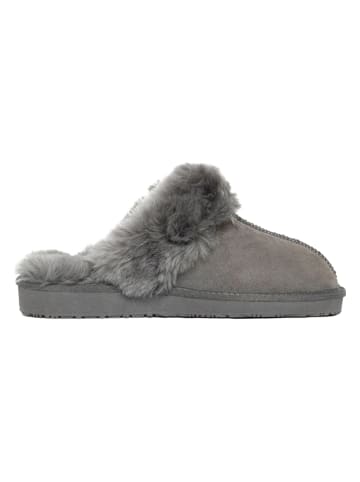 Gooce Schapenvacht pantoffels "Wispper" grijs